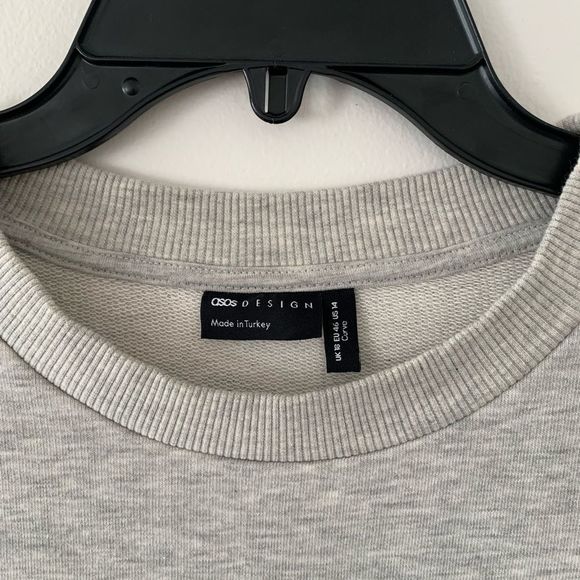 ASOS lounge sweatshirt gray - Picture 4 of 7